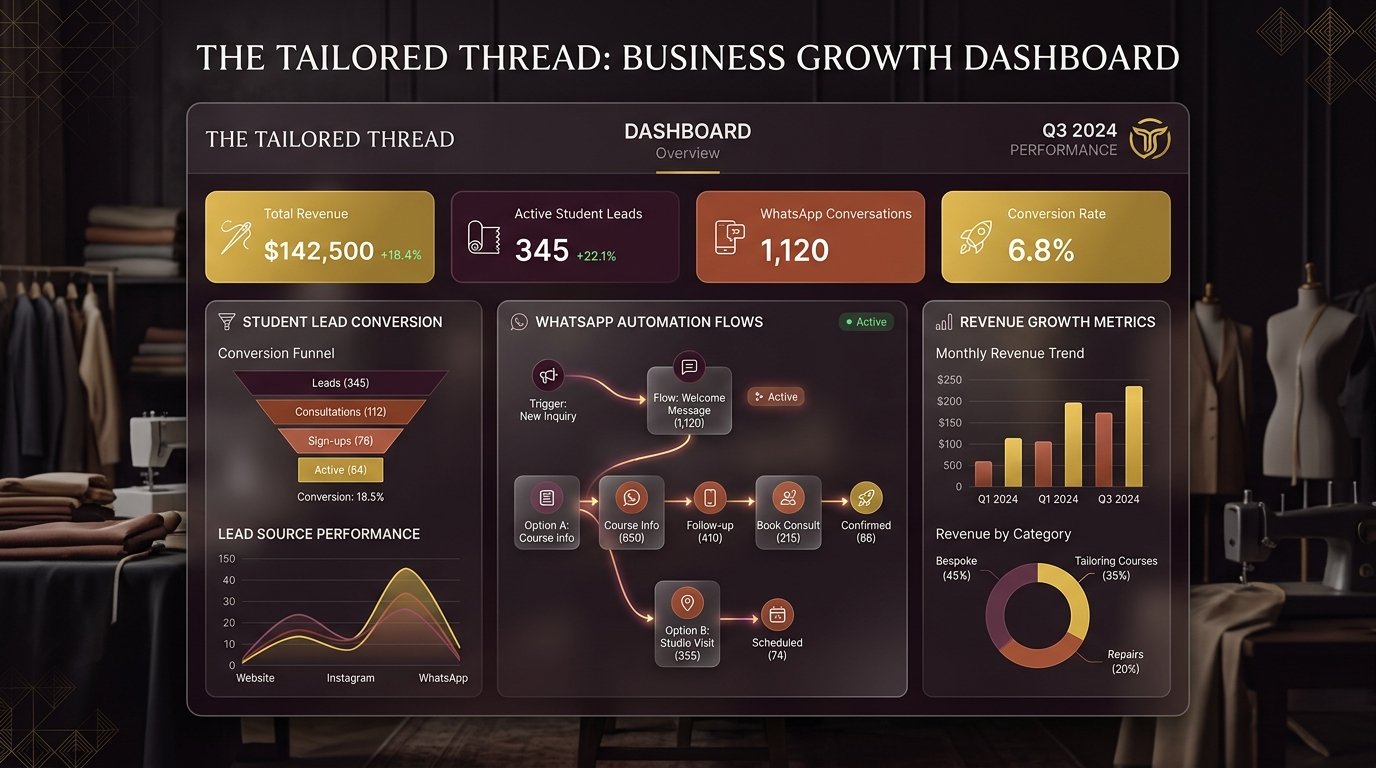 SRIT Digital Growth & Student Acquisition Dashboard